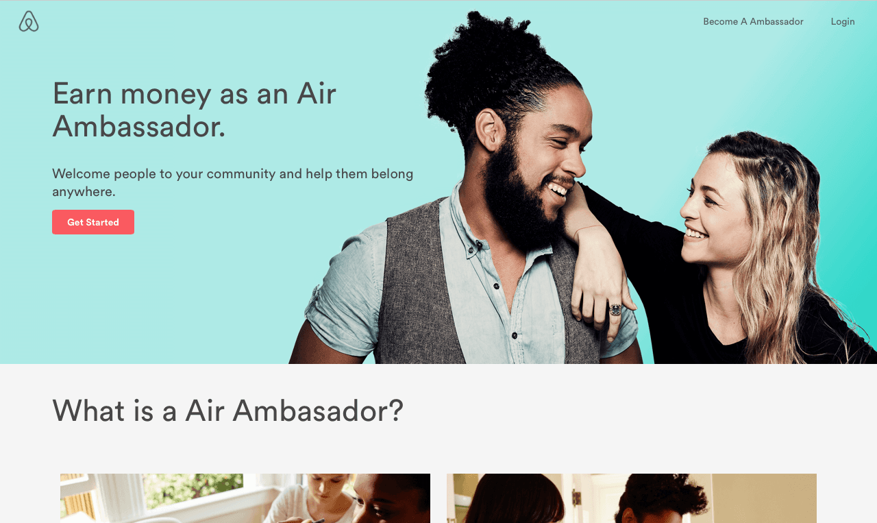 Airbnb Ambassador Site