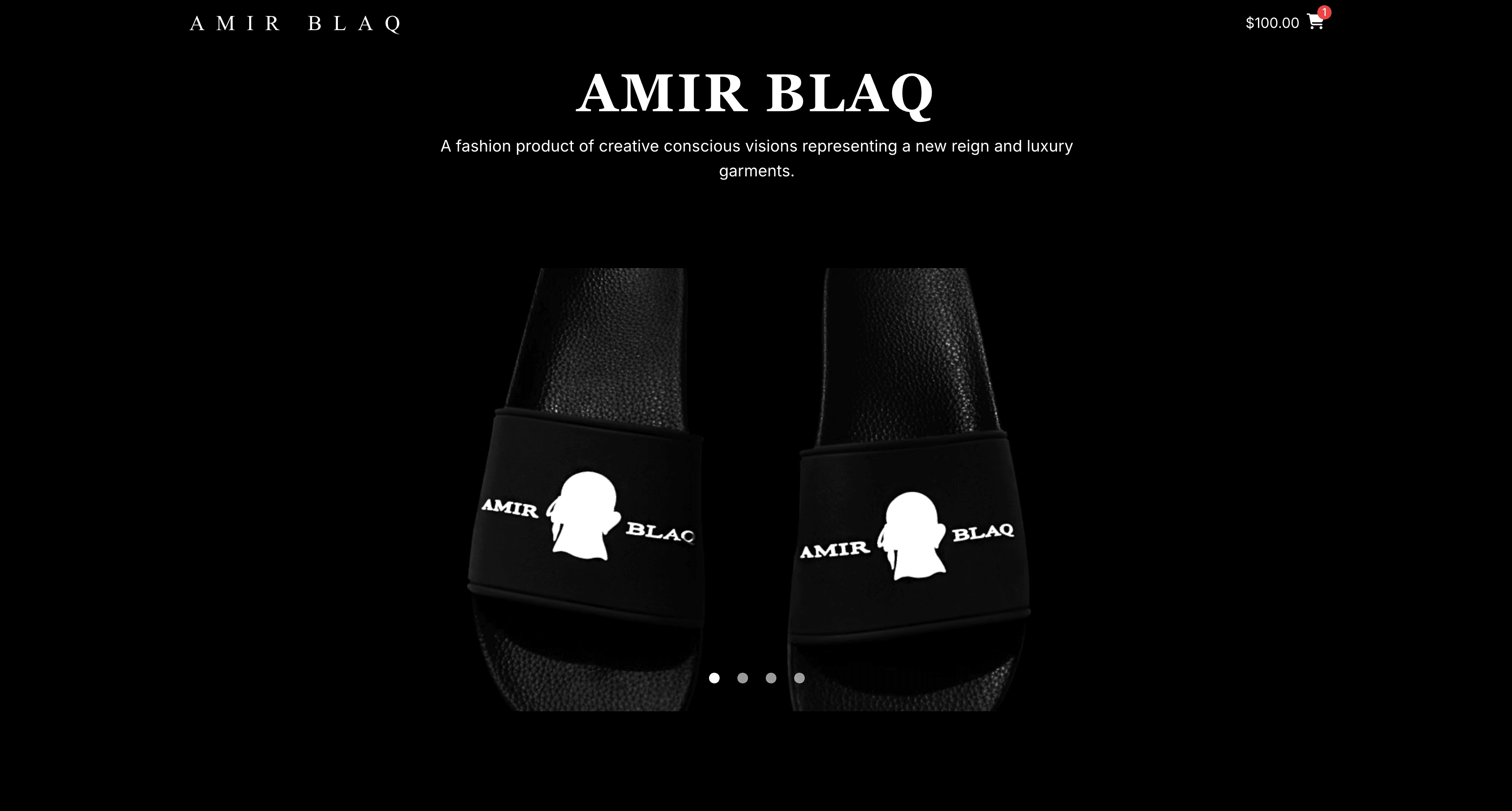 Screenshot of AMIR BLAQ
